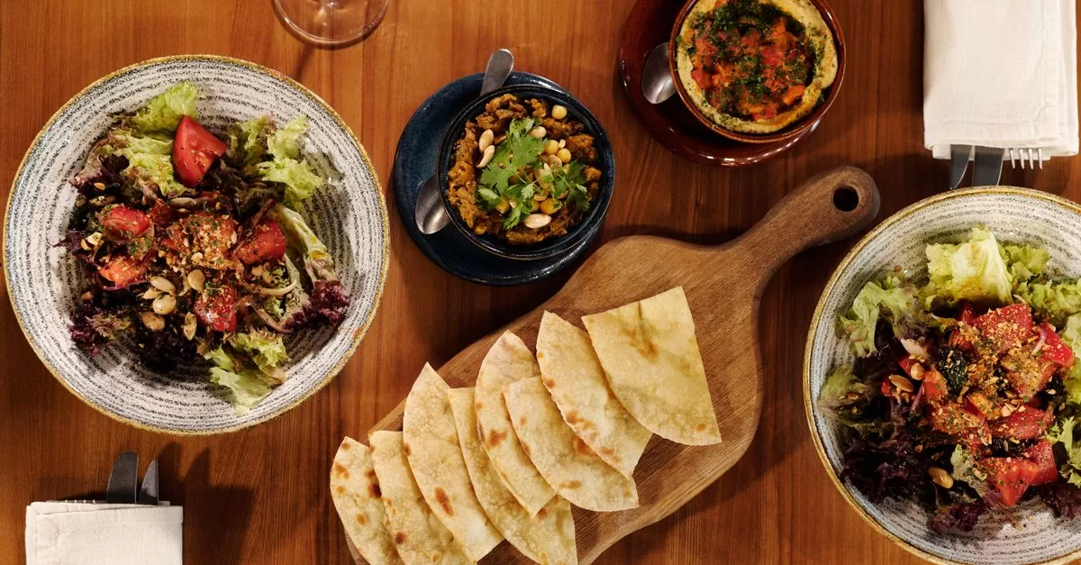 A delicious foods on a wooden table