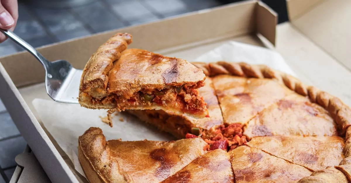 Close up photo of sliced pie