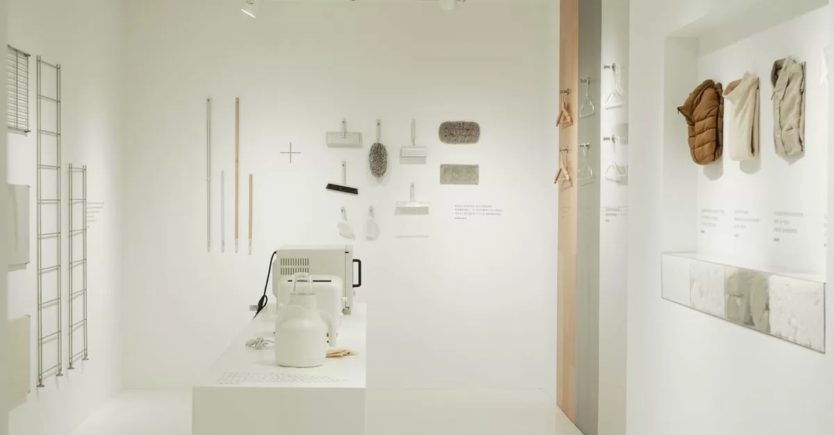 An installation in a design exhibition