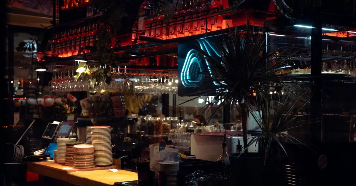 Cozy night bar in katowice poland