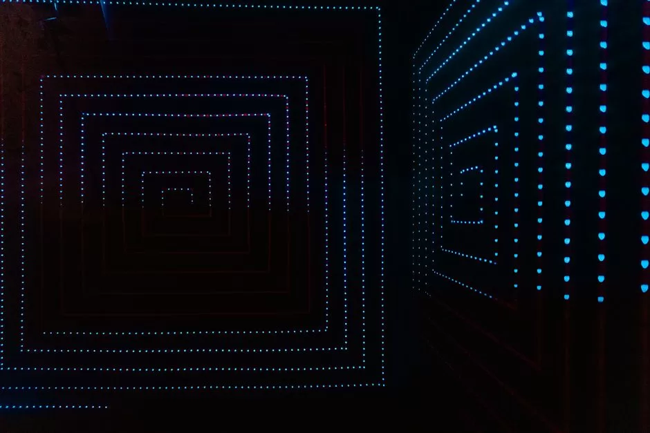 An optical illusion room
