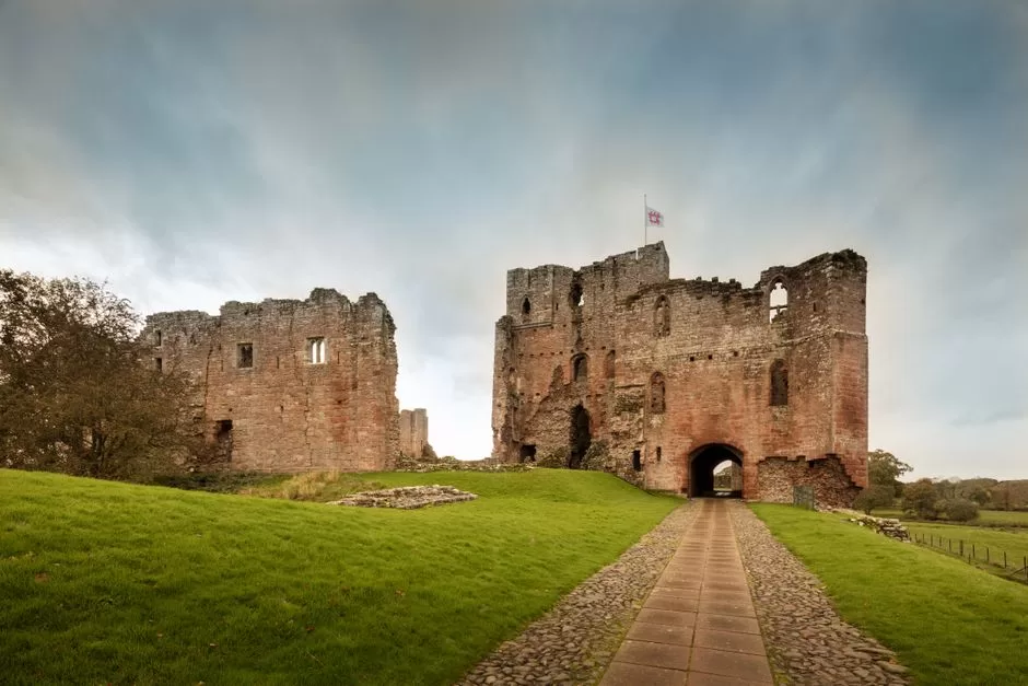 A medieval castle keep